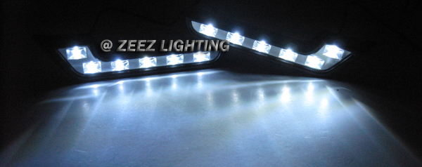 M.Benz Style LED Daytime Running Light DRL Daylight Kit Fog Lamp Day Lights C09