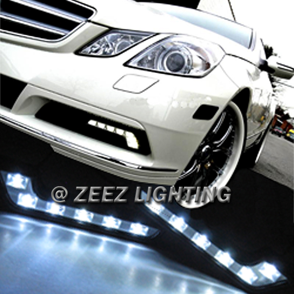 M.Benz Style LED Daytime Running Light DRL Daylight Kit Fog Lamp Day Lights C09