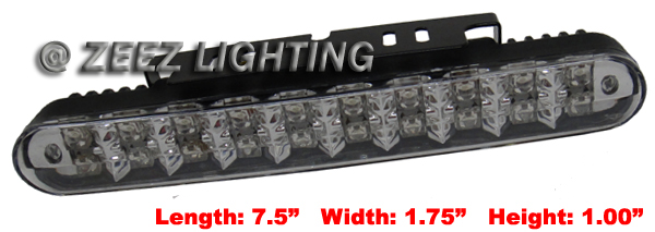 JDM 30 LED Daytime Running Light DRL Kit Day lights Amber Turning Signals C03